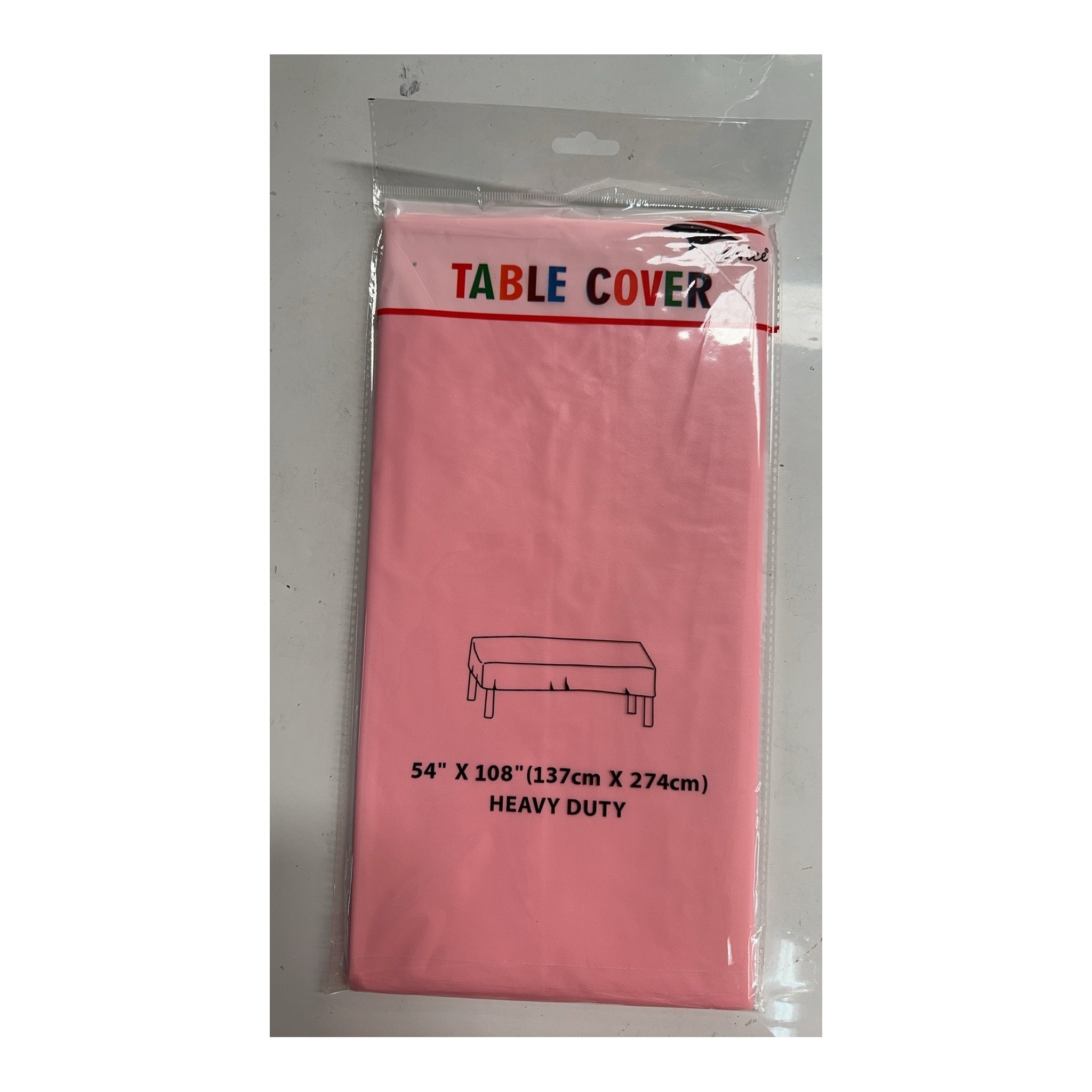 Table Cover Square Light Pink
